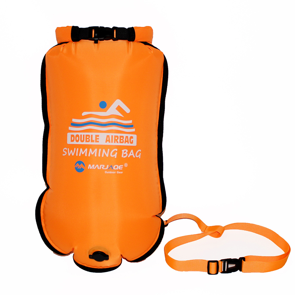 Swim Buoy Open Water - 풍선 오픈 PVC 수영 부표, 견인