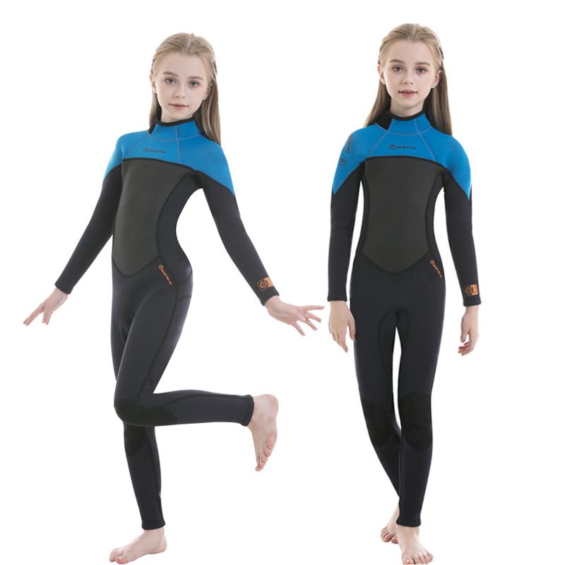 어린이를위한 2.5MM 네오프렌 잠수복 열 전체 수영복 - Wetsuit 3Mm Neoprene 리뷰 및 가격