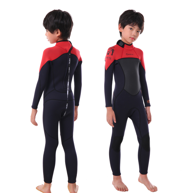 어린이를위한 2.5MM 네오프렌 잠수복 열 전체 수영복 - Wetsuit 3Mm Neoprene 리뷰 및 가격