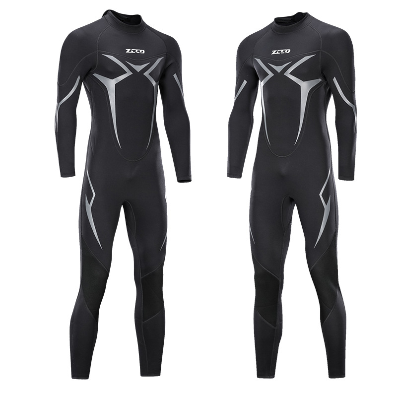 네오프렌 잠수복 3mm 남성용 긴 소매 원피스 잠수복  - Wetsuit 3Mm Neoprene 리뷰 및 가격