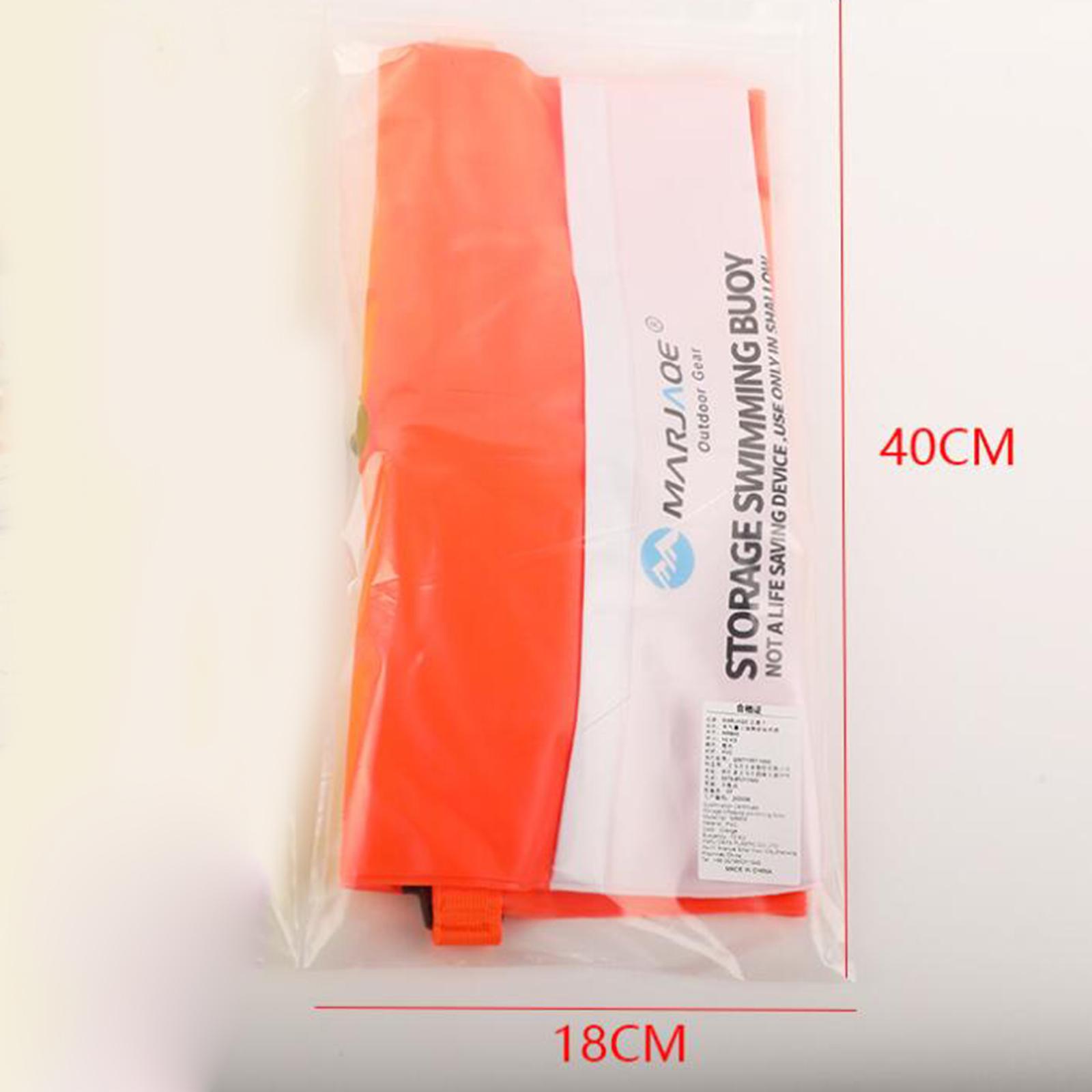 팽창식 수영 부표 플로트 백 20L PVC 안전 수영  - Swim Buoy Open Water 리뷰 및 가격