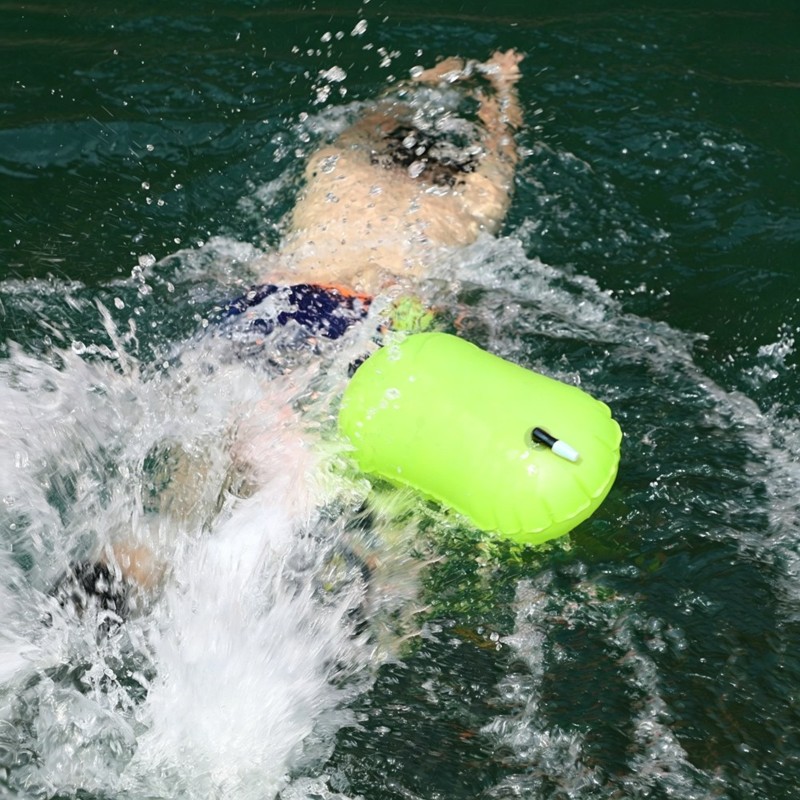 FSTE-팽창식 수영장 부표 견인용 플로트 구명 PVC - Swim Buoy Open Water 리뷰 및 가격