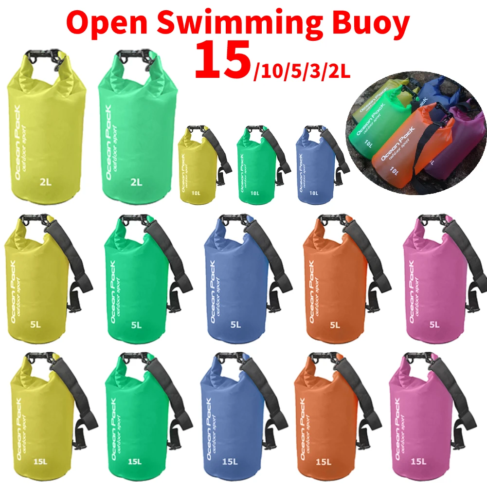 휴대용 오픈 워터 방수 부표, 수영 드라이 백, 성인용 - Swim Buoy Open Water 리뷰 및 가격