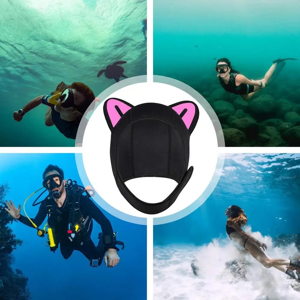 3MM 네오프렌 잠수복 모자 턱끈이 있는 다이빙 후드  - Wetsuit 3Mm Neoprene 리뷰 및 가격