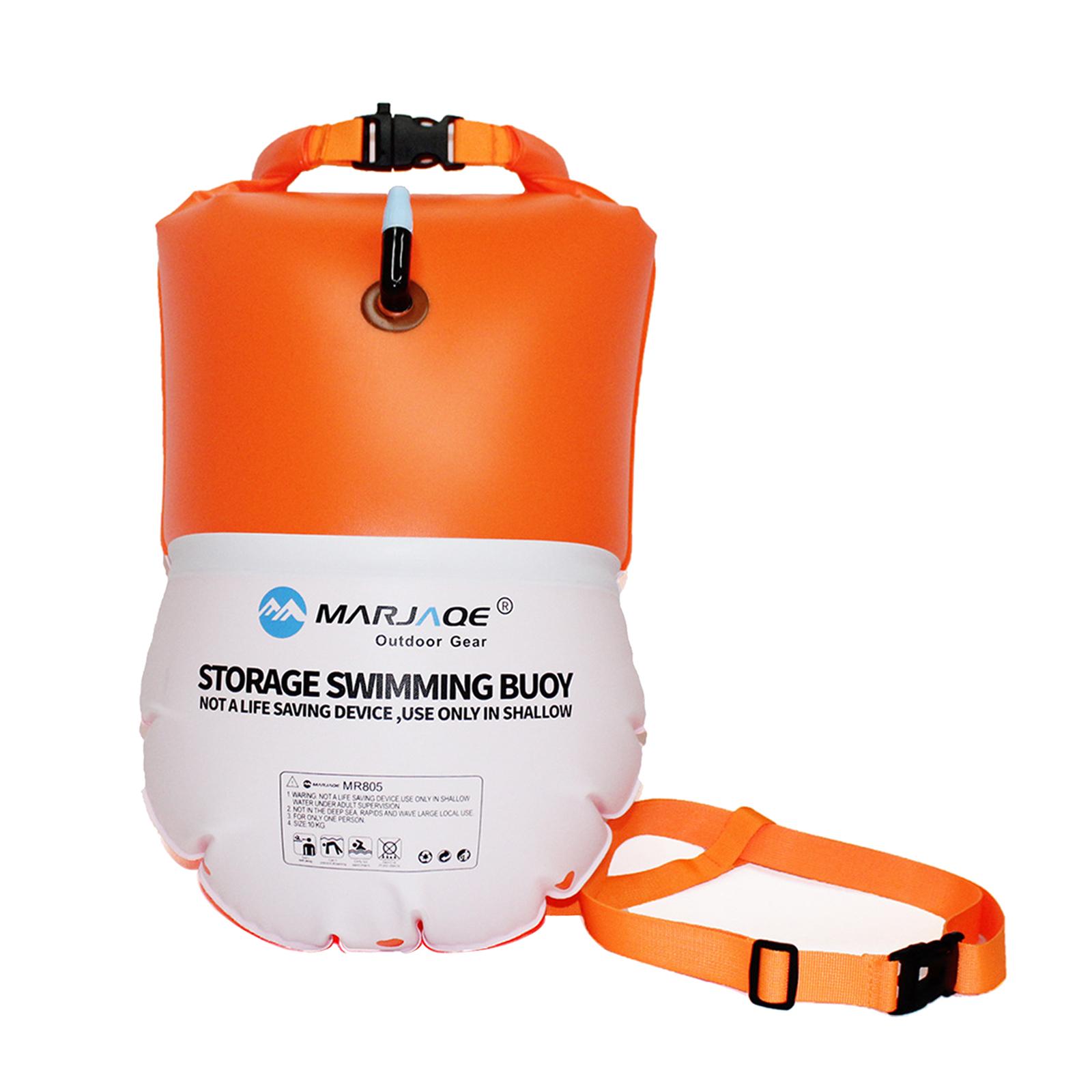 20L PVC 수영 부표 플로트, 조절 가능한 허리 벨 - Swim Buoy Open Water 리뷰 및 가격