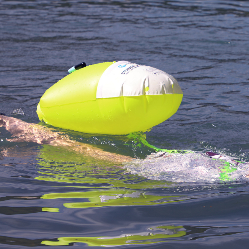 마르자크 스토리지 수영 부표 (물병 포켓 포함) 방수  - Swim Buoy Open Water 리뷰 및 가격